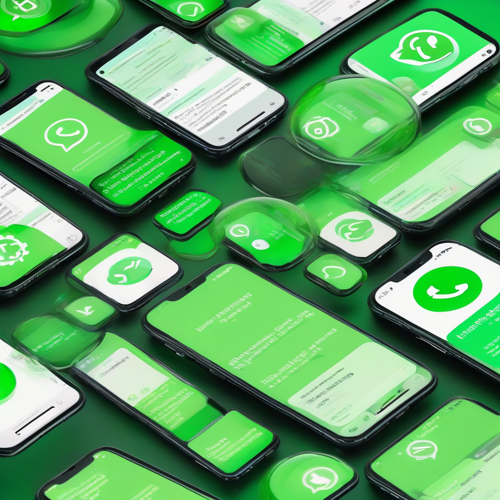 Multiple phone screens showing forwarded WhatsApp messages about IMF alignment