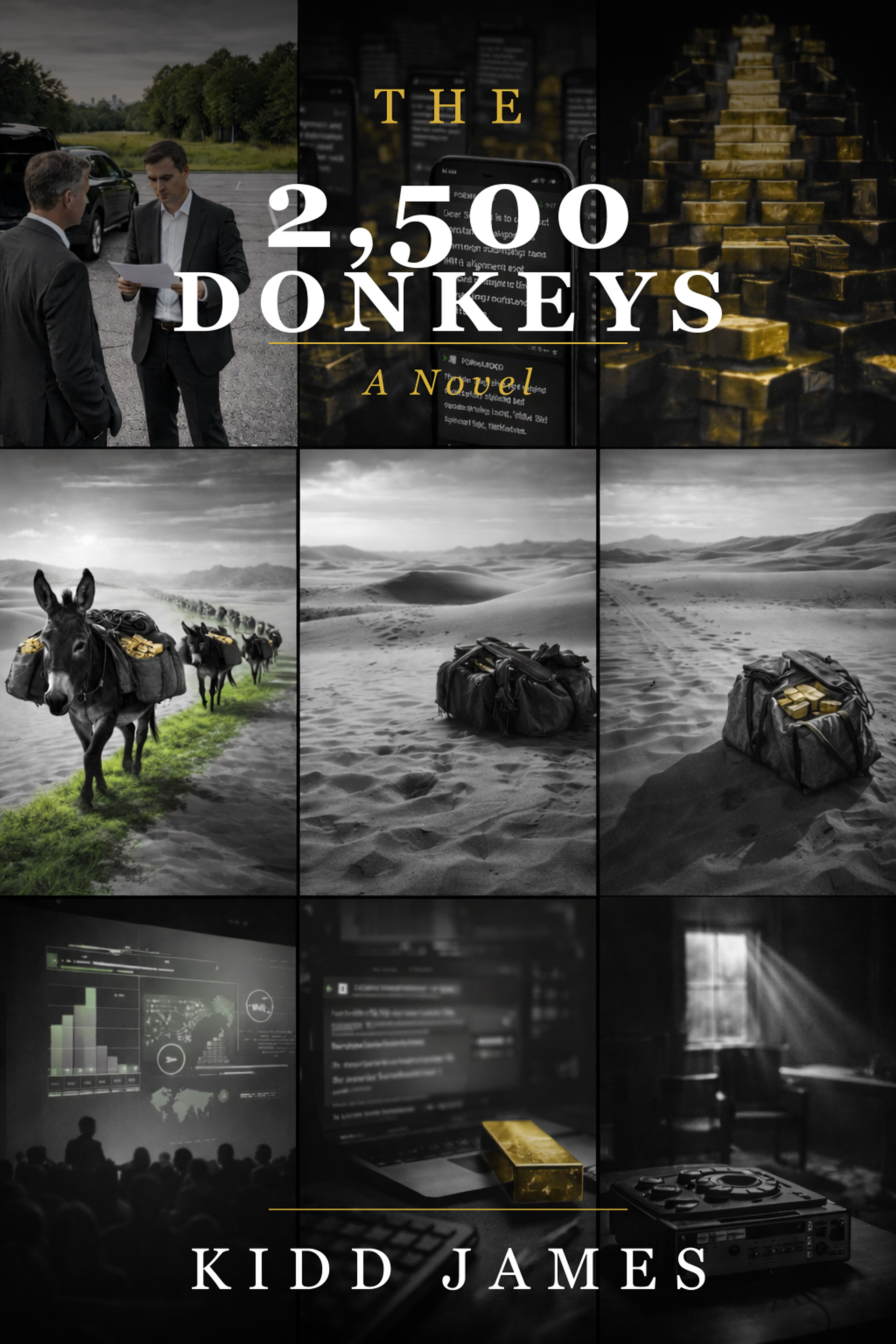 The 2,500 Donkeys — Master Cover Art