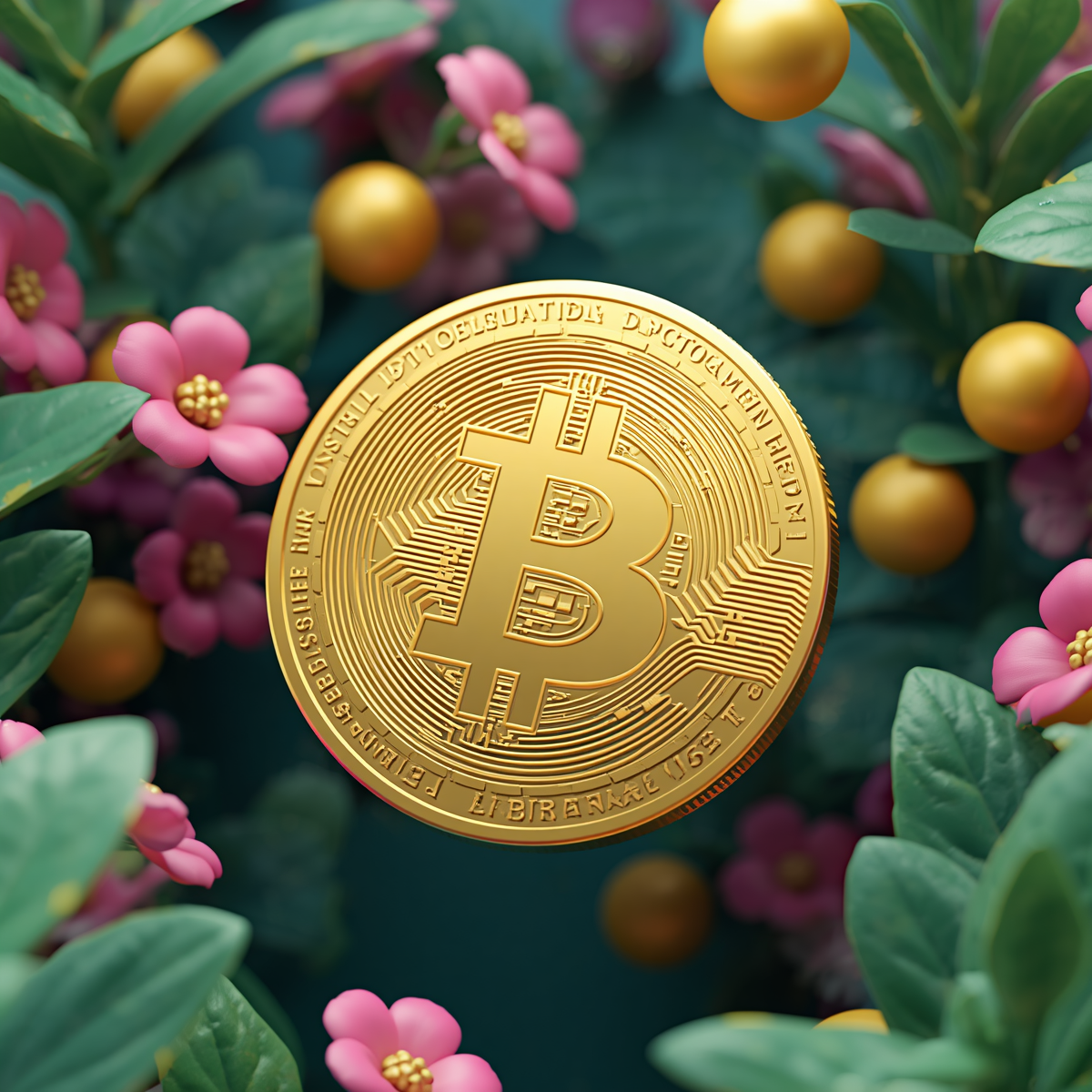3D Bitcoin Asset